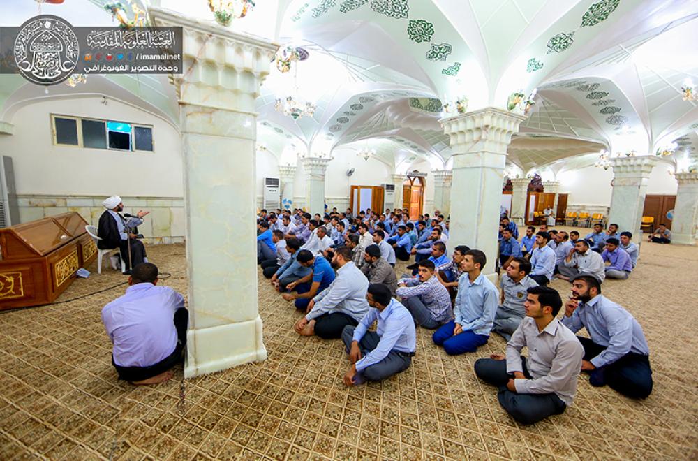قسم الشؤون الدينية ينظم برامج ودورات توعوية وتوجيهية لمتطوعي العتبة العلوية المقدسة خلال شهر رمضان المبارك