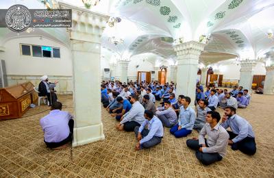 قسم الشؤون الدينية ينظم برامج ودورات توعوية وتوجيهية لمتطوعي العتبة العلوية المقدسة خلال شهر رمضان المبارك