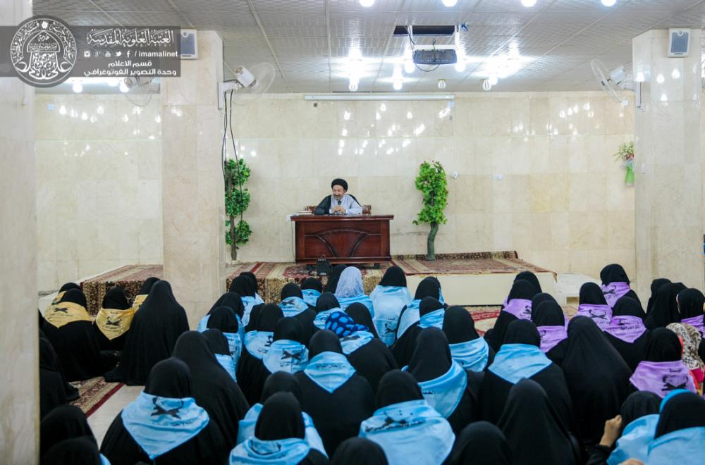 الامين العام للعتبة العلوية المقدسة يؤكد على ضرورة دعم وتفعيل دور المؤسسات القرآنية  النسوية المتخصصة من اجل النهوض بالعلوم القرآنية 