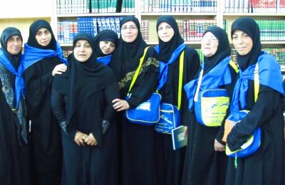 القسم النسوي في مكتبة الروضة الحيدرية يستقبل وفود محلية وعربية 