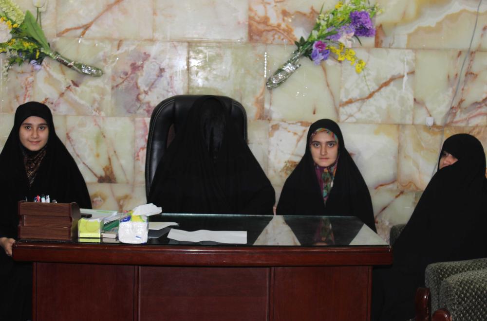 شعبة القرآن الكريم النسوية في العتبة العلوية المقدسة تستقبل حافظات ناشئات من مدينة مازندران الايرانية 