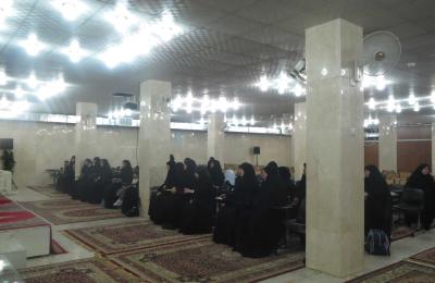وفد نسوي من العتبة الحسينية المقدسة يزور قسم الشؤون النسوية في العتبة العلوية المقدسة  