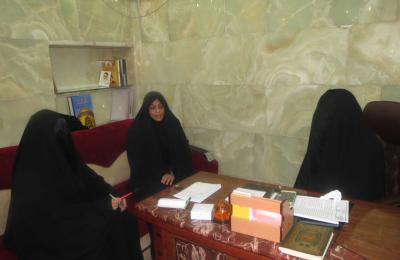 القسم النسوي في العتبة العلوية المقدسة يستقبل عضو مجلس المحافظة الدكتورة سناء الموسوي 
