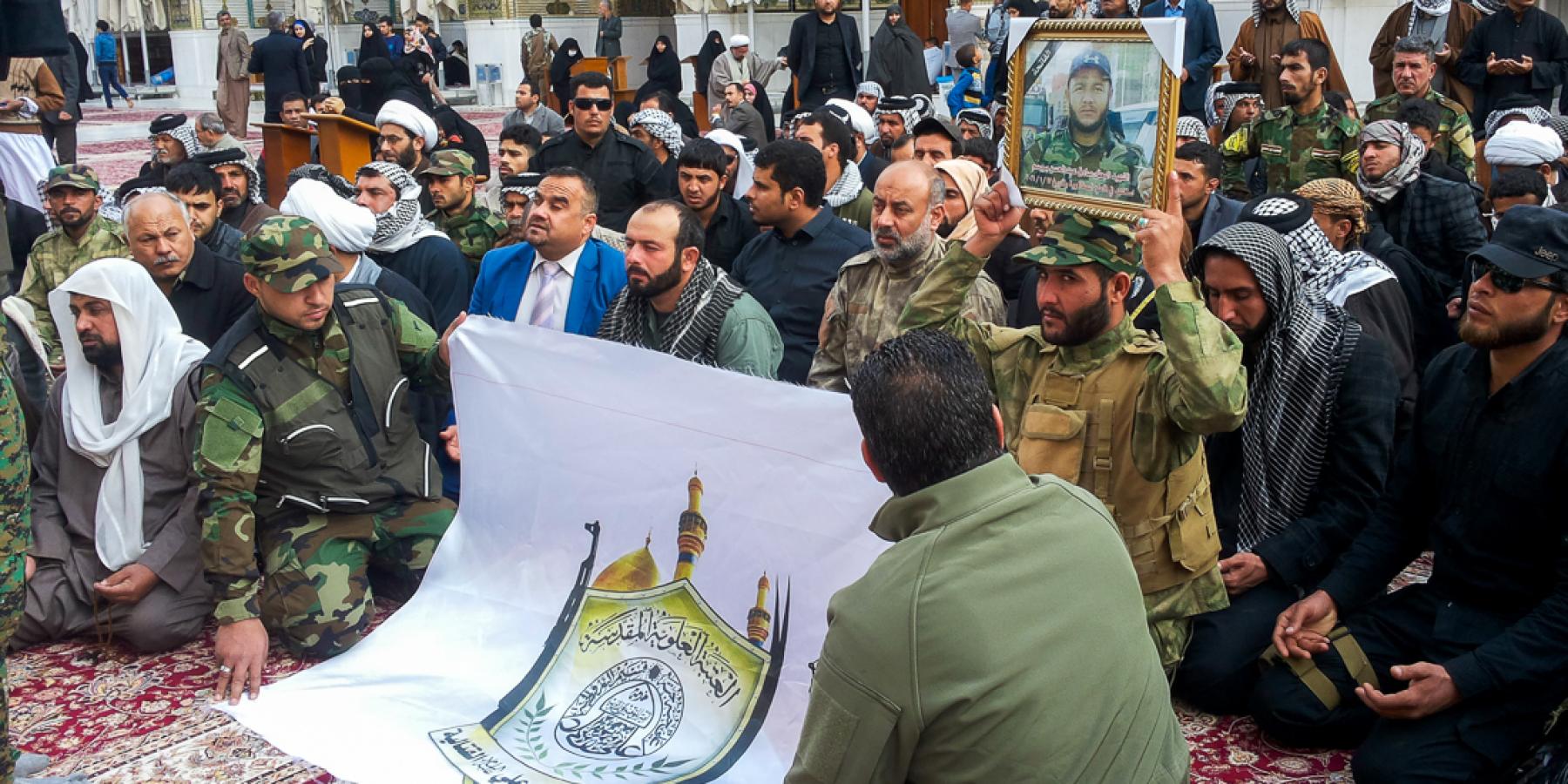 فرقة الإمام علي القتالية تزف شهيداً جديداً من منتسبيها المقاتلين الملبين لنداء المرجعية العليا للدفاع عن الوطن والمقدسات 