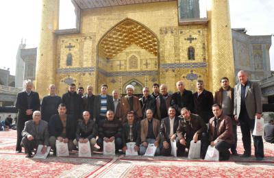                العتبة العلوية المقدسة تستقبل نخبة من مدراء المدارس والتدريسيين في العاصمة بغداد