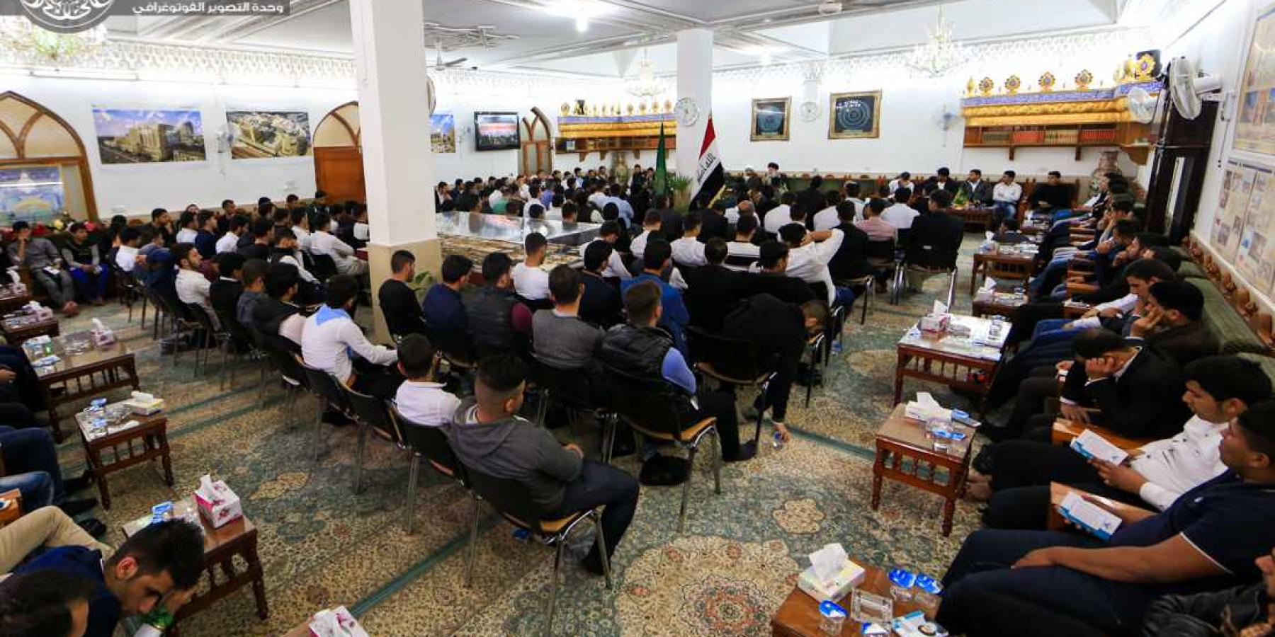العتبة العلوية المقدسة تحتضن آلاف الطلبة من مختلف الجامعات العراقية برعاية المرجعية الدينية العليا في النجف الأشرف
