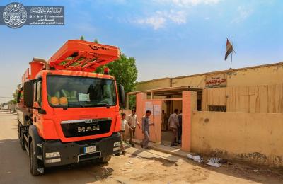 العتبة العلوية المقدسة تواصل حملة صيانة وتأهيل المدارس في محافظة النجف الاشرف