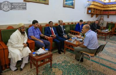 السفير الهندي في العراق يبحث مع العتبة العلوية المقدسة سبل التعاون الاستثماري المشترك 