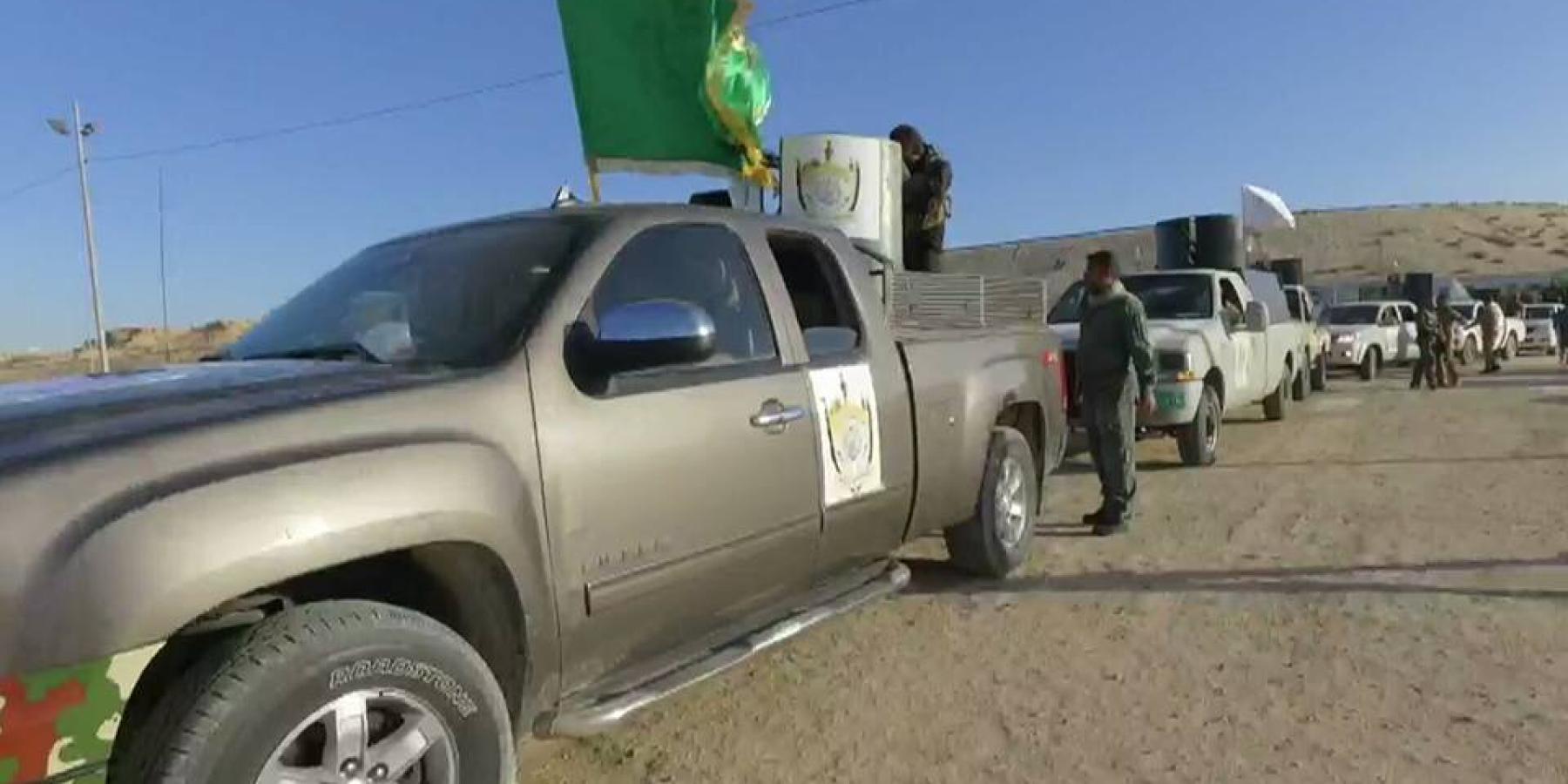 فرقتي الامام علي والعباس القتاليتين تدعمان صفوف مجاهديها بقاطع غرب الموصل بمقاتلين وآليات جديدة