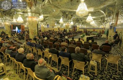 قسم الإعلام في العتبة العلوية يحضر فعاليات المسابقة القرآنية الوطنية الرابعة للجامعات العراقية في رحاب مسجد الكوفة المعظم