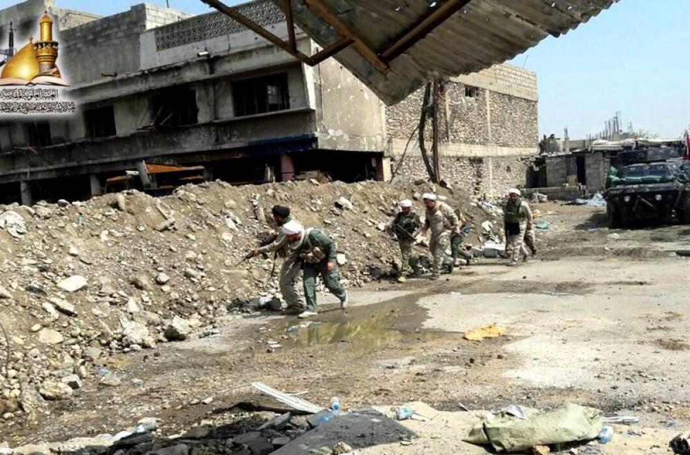 مبلغو العتبة العلوية يتعرضون لإصابات طفيفة خلال مشاركتهم مع الشرطة الاتحادية بطرد داعش من الموصل القديمة