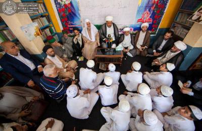 وفد العتبة العلوية إلى الهند يزور حوزة الإمام علي بن أبي طالب (ع) في كلكتا