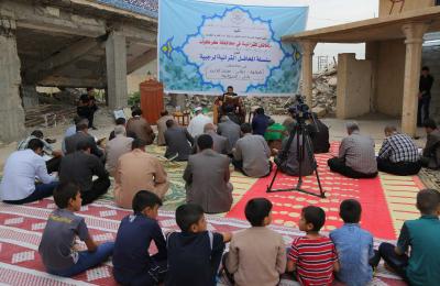 دار القرآن الكريم في العتبة العلوية تقيم أول محفل قرآني في قرية بشير الصامدة بوجه الارهاب