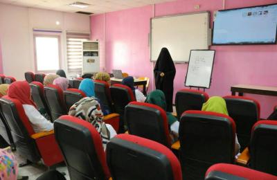 شعبة التعليم الديني النسوي في العتبة العلوية تواصل برنامجها الفقهي في مستشفى الزهراء(ع) التعليمي