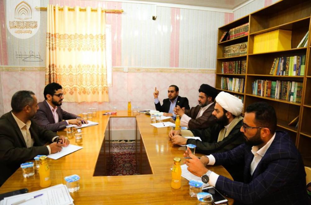 معهد الإمام علي (ع) في العتبة العلوية يرعى اجتماع الهيئة القرآنية العليا في العتبات والمزارات 