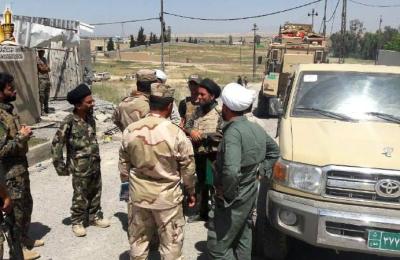 مبلغو العتبة العلوية يواكبون التقدم السريع للقوات الأمنية البطلة في حاوي الكنيسة في الموصل 