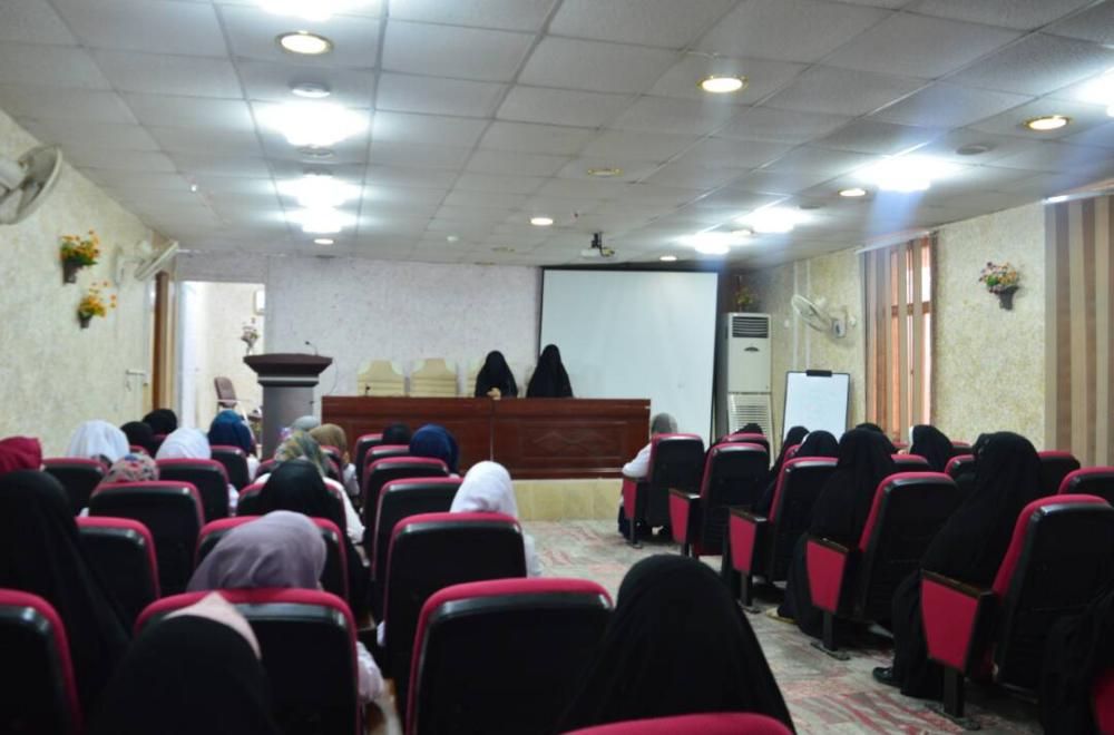 شعبة التعليم الديني النسوي تنفذ مشروعها التبليغي في مستشفى الفرات الاوسط