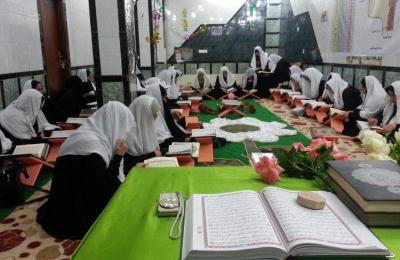معهد الكوثر القرآني النسوي في العتبة العلوية ينظم جلسات قرآنية صباحية