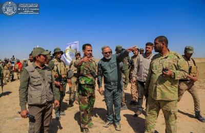 قيادة فرقة الامام علي  (ع) التابعة للعتبة العلوية تستعد للمشاركة في تحرير القرى المحيطة بالبعاج