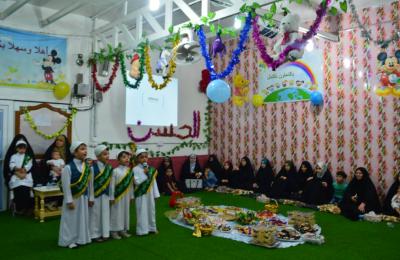 روضة أحباب الأمير التابعة للعتبة العلوية تقيم حفلا بهيجا إحياءً ذكرى مولد الإمام الحسن (ع) 