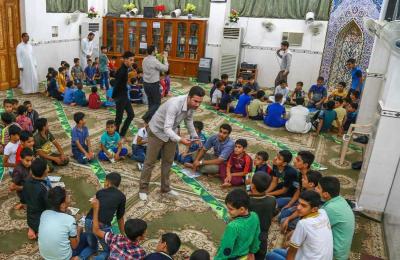 العتبة العلوية تطلق مشروع الزائر الصغير في المساجد والجوامع داخل محافظة النجف الاشرف