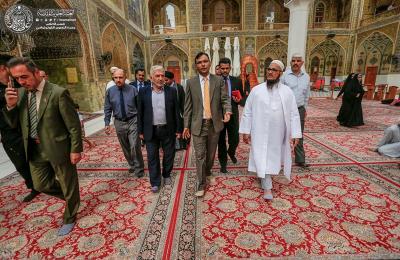 السفير الهندي الجديد في العراق: الإمام علي (ع)  رمز الانسانية ولي الشرف أن أكون أحد زائري مرقده الشريف