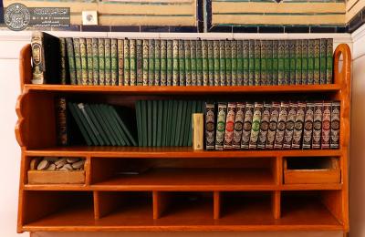 وحدة المكتبات الخارجية تهيئ الاف الكتب للزائرين بمناسبة عيد الاضحى المبارك