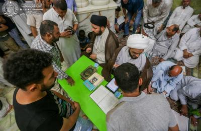قسم الشؤون الدينية ينشأ سبع محطات استفتائية للاجابة عن اسئلة الزائرين في الغدير الأغر