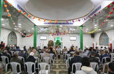 دار القرآن الكريم في العتبة العلوية تقيم محفلها القرآني في بغداد