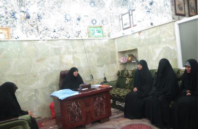 إدارة القسم النسوي في العتبة العلوية المقدسة تكرم منتسباتها الفائزات في المسابقات القرآنية التي أقامها المركز الوطني لعلوم القرآن